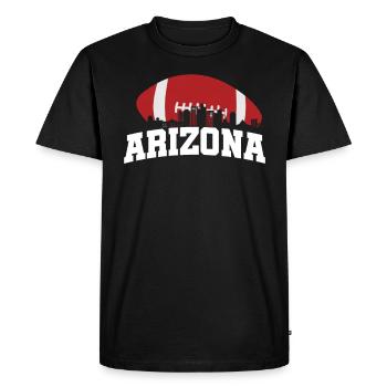 Arizona State Sedona Phoenix Grand Canyon AZ - Men's Premium Organic T-Shirt - black - Front - Nico (187cm)