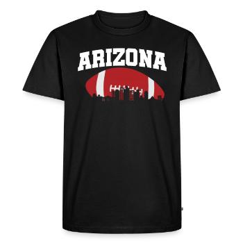 Arizona State Sedona Phoenix Grand Canyon AZ - Men's Premium Organic T-Shirt - black - Front - Nico (187cm)