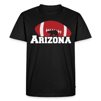 État de l’Arizona, Sedona, Phoenix, Grand Canyon, Arizona - T-shirt Premium bio Homme - noir - Devant - Nico (187cm)
