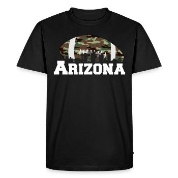 Arizona State Sedona Phoenix Grand Canyon AZ - Men's Premium Organic T-Shirt - black - Front - Nico (187cm)