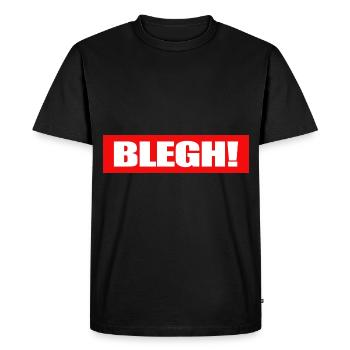 Live Laugh Blegh Heavy Metal Metalcore - T-shirt Premium bio Homme - noir - Devant - Nico (187cm)