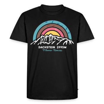 Hoher Dachstein Filzmoos Station de ski Ramsau Randonnée - T-shirt Premium bio Homme - noir - Devant - Nico (187cm)