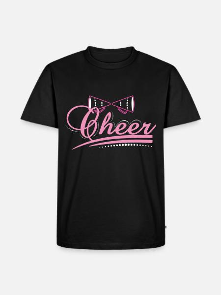 Cheerleading-T-Stück Perfektes Geschenk für - Männer Premium Bio T-Shirt - Schwarz