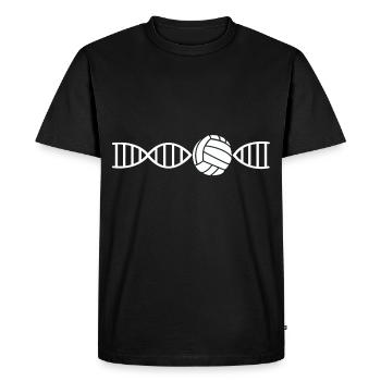Volleyball DNA Sport - T-shirt Premium bio Homme - noir - Devant - Nico (187cm)