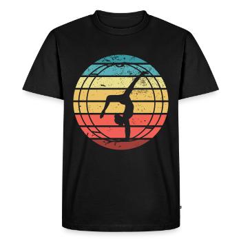 Gymnastique Gymnastique Gymnastique Gymnastique Gymnastique Sport - T-shirt Premium bio Homme - noir - Devant - Nico (187cm)