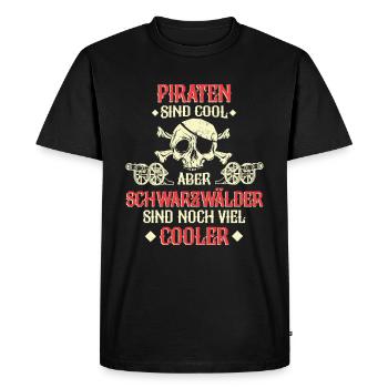 Black Forest Black Forest Homeland Saying - Men's Premium Organic T-Shirt - black - Front - Nico (187cm)