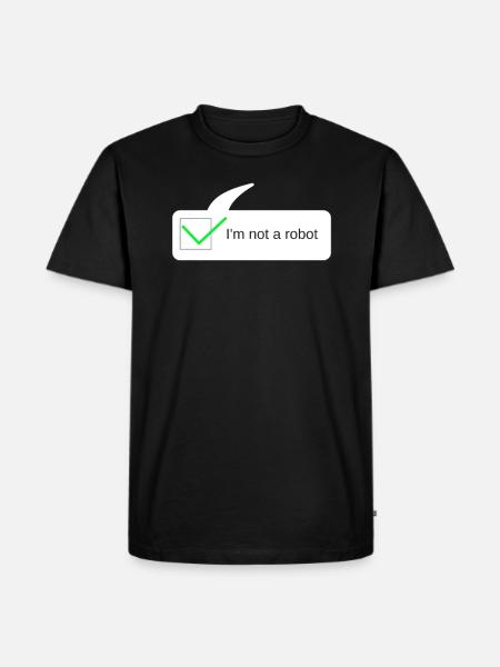 Lustiges Geschenk Programmierer Computer Nerds - Männer Premium Bio T-Shirt - Schwarz