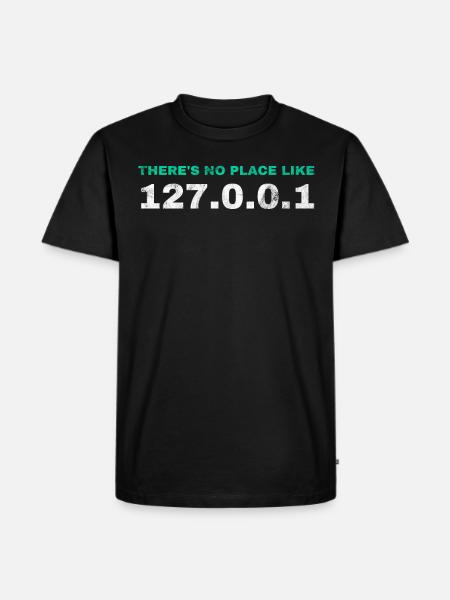 Lustiges Geschenk Programmierer Computer Nerds - Männer Premium Bio T-Shirt - Schwarz