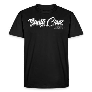 Santa Cruz California - T-shirt Premium bio Homme - noir - Devant - Nico (187cm)