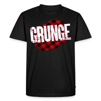 Grunge années 90 90 Musique musique Musique rock sous-culture - T-shirt Premium bio Homme - noir - Devant - Nico (187cm)
