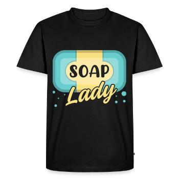 Savon maison maison-femme passe-temps artisanat - T-shirt Premium bio Homme - noir - Devant - Nico (187cm)