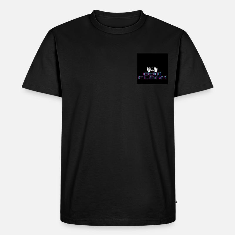 Gymflexx - Männer Premium Bio T-Shirt - Schwarz