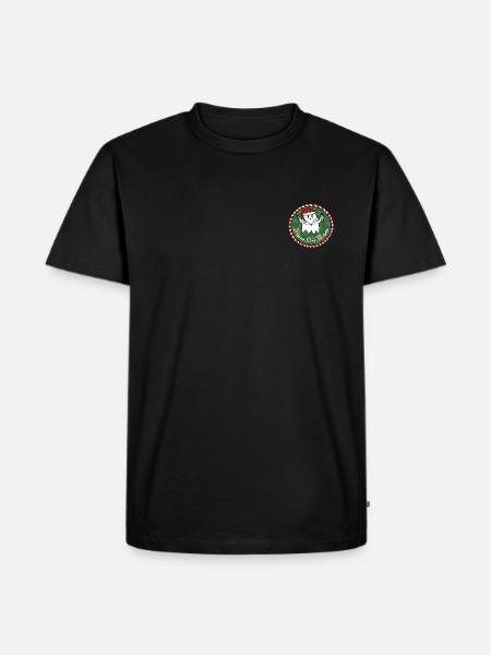 Xmas PCR - Männer Premium Bio T-Shirt - Schwarz