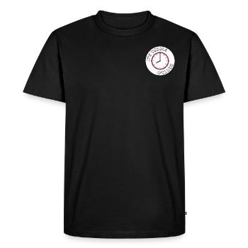 It's Cuddle O Clock - Men's Premium Organic T-Shirt - black - Front - Nico (187cm)