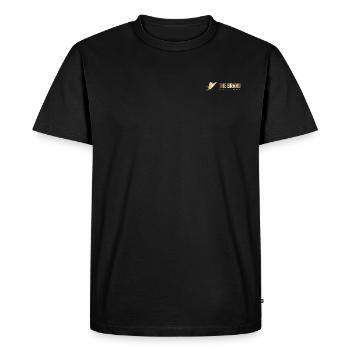 Cathedral - Men's Premium Organic T-Shirt - black - Front - Nico (187cm)