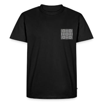 Printemps nordique à la côte - T-shirt Premium bio Homme - noir - Devant - Nico (187cm)