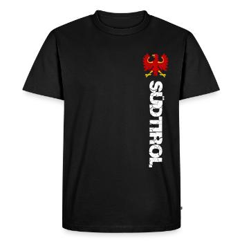 Tyrol du Sud - T-shirt Premium bio Homme - noir - Devant - Nico (187cm)