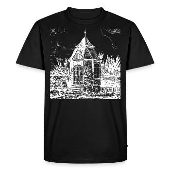 Maison de jardin historique de Radevormwald - maison - T-shirt Premium bio Homme - noir - Devant - Nico (187cm)