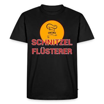 Schnitzel Whisperer Cook Cook Cook Cadeau - T-shirt Premium bio Homme - noir - Devant - Nico (187cm)