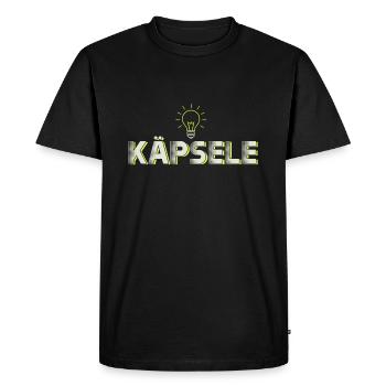 Käpsele Schwabe Swabian Swabian Gift - Men's Premium Organic T-Shirt - black - Front - Nico (187cm)
