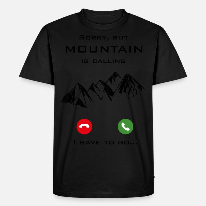 Mountain is calling - Männer Premium Bio T-Shirt - undefined