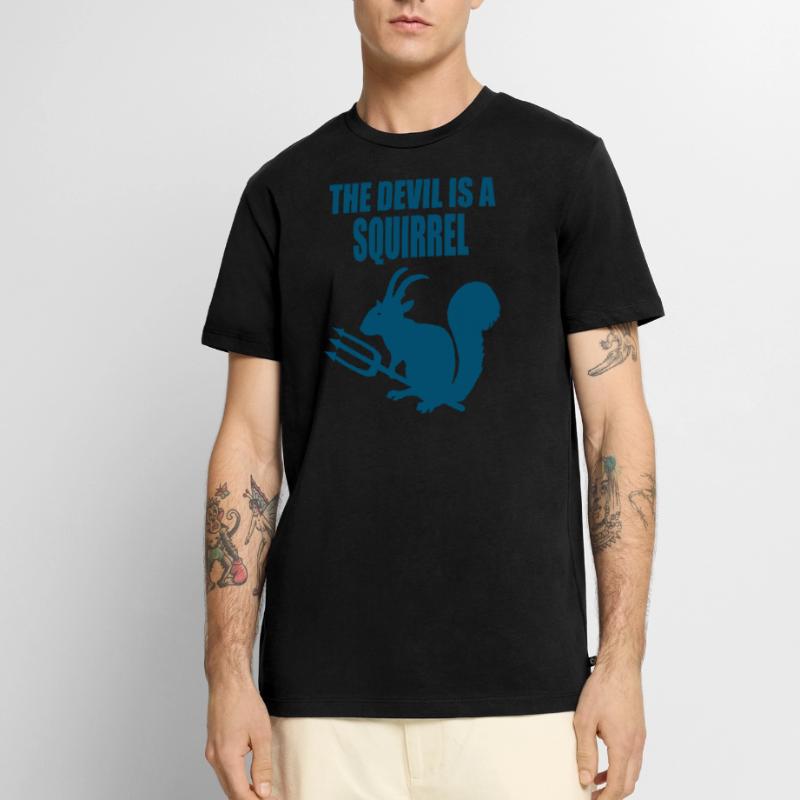 Der Teufel ist ein Eichhörnchen, Devil Squirrel Männer Premium Bio T-Shirt