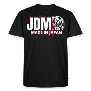 If one day the speed kills me.. / Paul Walker JDM - T-shirt Premium bio Homme - noir - Devant - Nico (187cm)