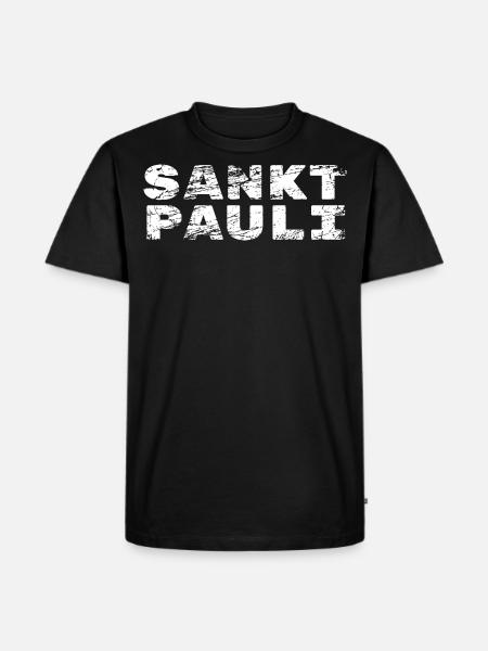 st paulians st pauli design - Men's Premium Organic T-Shirt - black