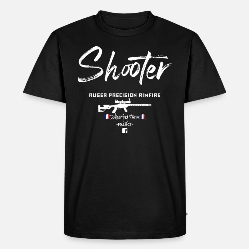 Shooter - T-shirt Premium bio Homme - noir