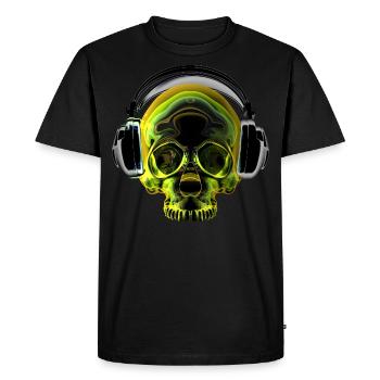 Métal lourd - T-shirt Premium bio Homme - noir - Devant - Nico (187cm)