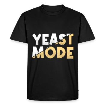 Yeast Fashion - Baker - Men's Premium Organic T-Shirt - black - Front - Nico (187cm)