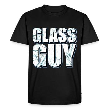 Glass Guy - Soufflage de verre - T-shirt Premium bio Homme - noir - Devant - Nico (187cm)