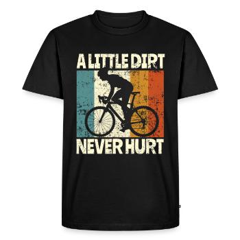 Gravel Bike Disant Cadeau - T-shirt Premium bio Homme - noir - Devant - Nico (187cm)
