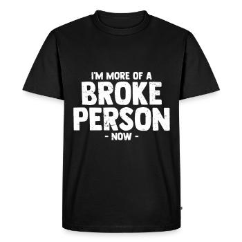 Housewarming Party - Houseowner - Men's Premium Organic T-Shirt - black - Front - Nico (187cm)