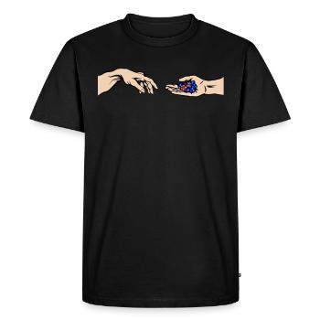 RPG Jeu de plateau Pen and Paper Game Master - T-shirt Premium bio Homme - noir - Devant - Nico (187cm)