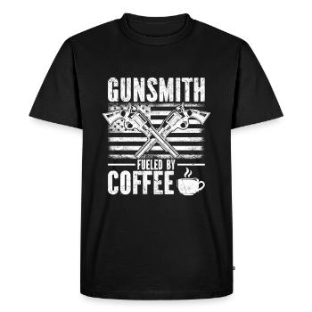 Weaponsmith | Forging Weapons Blacksmith Gifts - Men's Premium Organic T-Shirt - black - Front - Nico (187cm)