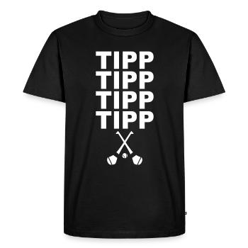 Hurling Irlande Équipe sportive irlandaise Football gaélique - T-shirt Premium bio Homme - noir - Devant - Nico (187cm)