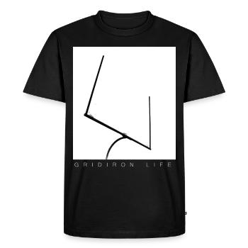 Touchdown du jour du match américain de football Gridiron - T-shirt Premium bio Homme - noir - Devant - Nico (187cm)