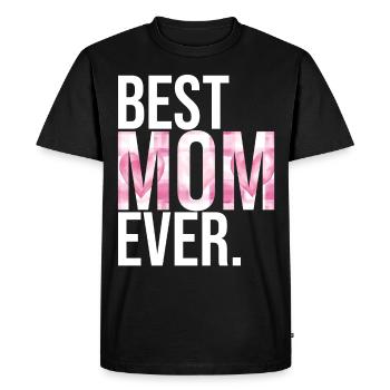 Mom Gift Mother's Day Birthday Mom - Men's Premium Organic T-Shirt - black - Front - Nico (187cm)