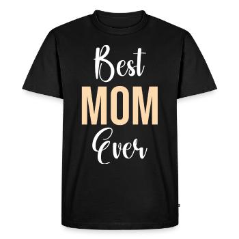 Mom Gift Mother's Day Birthday Mom - Men's Premium Organic T-Shirt - black - Front - Nico (187cm)