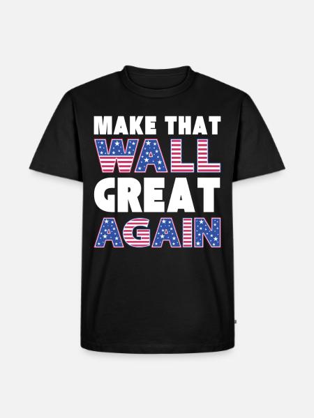 USA GREAT AGAIN - Men's Premium Organic T-Shirt - black