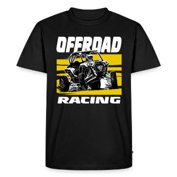 Autocross - Buggy - 4x4 - Offroad - T-shirt Premium bio Homme - noir - Devant - Nico (187cm)