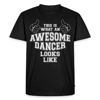 C'est ce qu'un donateur impressionnant ressemble à un cadeau - T-shirt Premium bio Homme - noir - Devant - Nico (187cm)