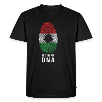 Kurdistan Kurd gift Erbil Kurdish Turks - Men's Premium Organic T-Shirt - black - Front - Nico (187cm)