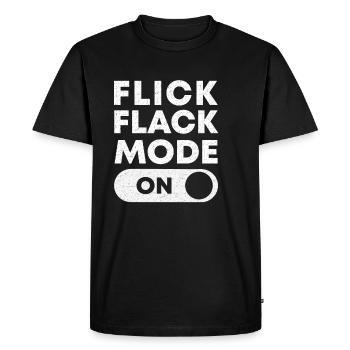 Floor gymnastics acrobatics gymnast gymnast - Men's Premium Organic T-Shirt - black - Front - Nico (187cm)