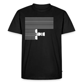 Conception de fermier pour un fermier - T-shirt Premium bio Homme - noir - Devant - Nico (187cm)