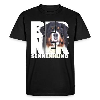 NASSU Berner - Men's Premium Organic T-Shirt - black - Front - Nico (187cm)