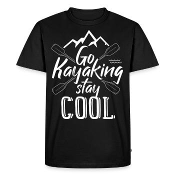 Go Kayaking Stay Cool Kayaking Kayaking Kayaking Kayak - Men's Premium Organic T-Shirt - black - Front - Nico (187cm)