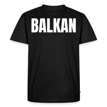 Balkan Hrvatska Apc Balkan Jebiga Hrvatska Croates - T-shirt Premium bio Homme - noir - Devant - Nico (187cm)