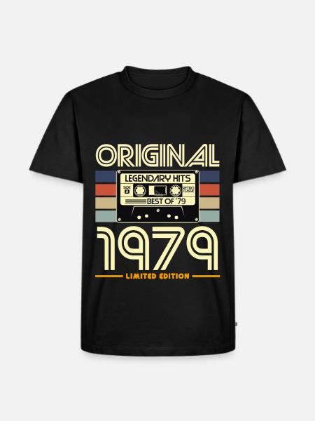 Original 1979 Édition Limitée - T-shirt Premium bio Homme - noir